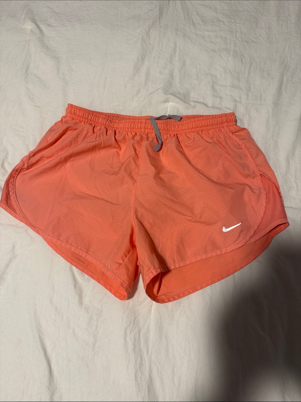 Nike Women’s Neon Yellow, Coral and Pink Tie-Dye Running Shorts Lot of 3 Size S - Picture 9 of 11